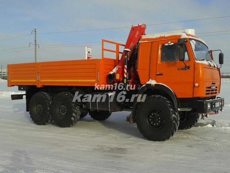 КАМАЗ 43118 с КМУ Fassi F110A.0.22